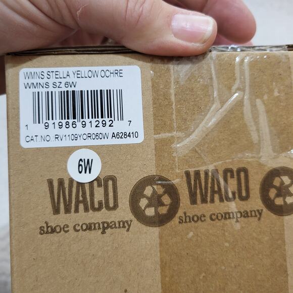 NEW REVITALIGN Women's Stella Slide Mule, Yellow Ochre SIZE 6 Wide - Picture 7 of 7